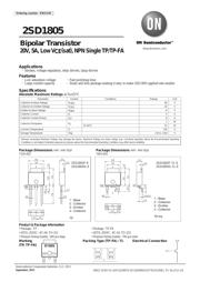 2SD1803 Datenblatt PDF