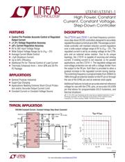 LT3741EFE#TRPBF Datenblatt PDF