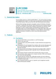 LPC2290 datasheet.datasheet_page 1