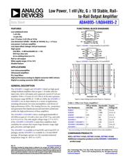 ADA4895-2ARMZ 数据规格书 1