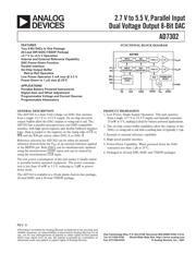 AD7302BRZ Datenblatt PDF
