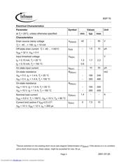 BSP76E6327 datasheet.datasheet_page 3