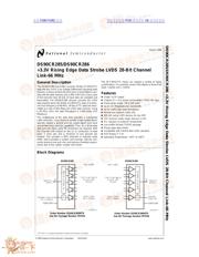 DS90CR285 datasheet.datasheet_page 1