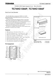 TC74HC139AP(F) datasheet.datasheet_page 1