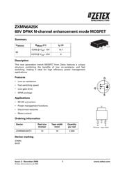 ZXMN6A25K datasheet.datasheet_page 1