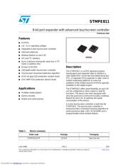 STMPE811_08 数据规格书 1