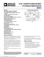 AD9634BCPZRL7-250 数据规格书 1