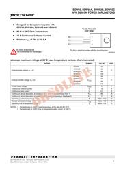 BDW93B datasheet.datasheet_page 1