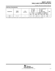 SN74F11 数据规格书 3