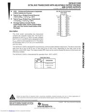 SN74LVCC3245 datasheet.datasheet_page 1