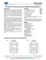 DG408DQ-T1 数据规格书 1