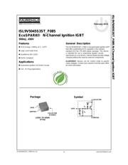 ISL9V5045S3ST-F085 datasheet.datasheet_page 1