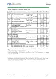 AO4441 数据规格书 2