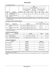 MC74LCX32MELG 数据规格书 4