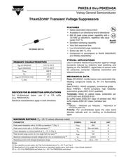 P6KE7.5CA-E3/54 数据规格书 1