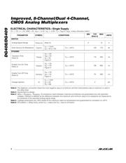 DG409 datasheet.datasheet_page 4