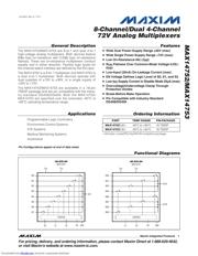 MAX14753 数据规格书 1