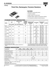 CRCW06033920FHTB 数据规格书 1