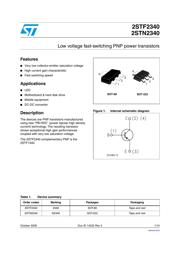 2STF2340 datasheet.datasheet_page 1