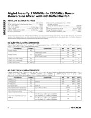 MAX9993ETP datasheet.datasheet_page 2