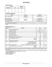 MC74VHC244DTG datasheet.datasheet_page 2