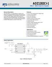 AOZ1282CI-1 数据规格书 1