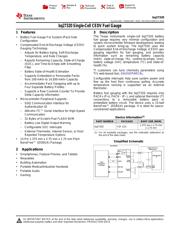 BQ27320YZFT datasheet.datasheet_page 1