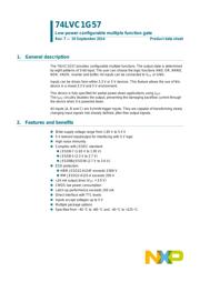 74LVC1G57GW,125 datasheet.datasheet_page 1