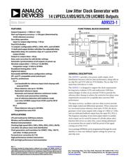 AD9523-1/PCBZ datasheet.datasheet_page 1