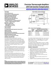 AD8497CRMZ-R7 Datenblatt PDF