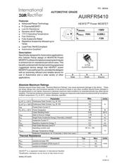 AUIRFR5410TRR datasheet.datasheet_page 1