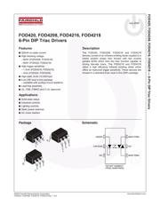 FOD420SD 数据规格书 1