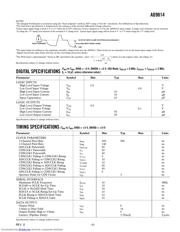 AD9814JRZRL datasheet.datasheet_page 3