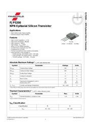 FJP5200 数据规格书 2