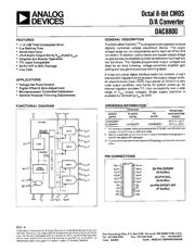 DAC8800 Datenblatt PDF