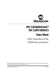PIC12F609-I/MD 数据手册