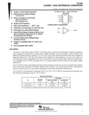 TLC352 Datenblatt PDF