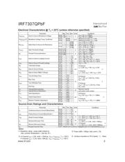 IRF7307QTRPBF 数据规格书 2