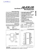 MAX136 数据规格书 1