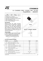 STW50NB20 datasheet.datasheet_page 1