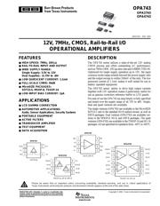 OPA743 datasheet.datasheet_page 1