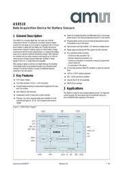 AS8510 DEMOBOARD Datenblatt PDF