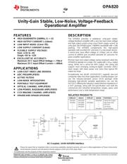 OPA192IDR datasheet.datasheet_page 1