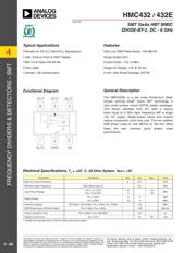 HMC432E datasheet.datasheet_page 1