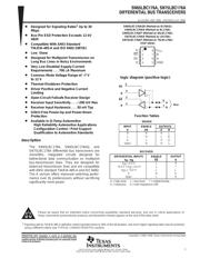 SN75ALS176P datasheet.datasheet_page 1