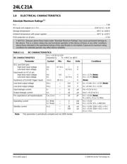 24LC21AT/SN datasheet.datasheet_page 2