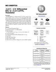 MC100EPT25D 数据规格书 1