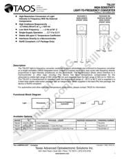 TSL237S-LF 数据规格书 2