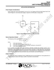 TSL237S-LF 数据规格书 6