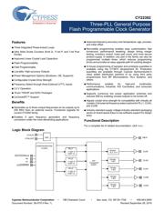 CY22392FXC datasheet.datasheet_page 1